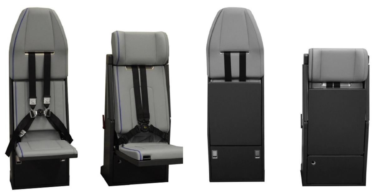 aircraft attendant seat|تعمیر و اورهال صندلی مهماندار هواپیماهای مسافربری